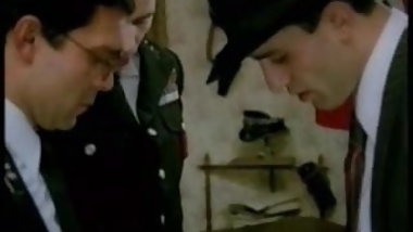 With a lady gangbang