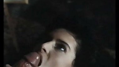 Rocco gives it to hot brunette in both holes